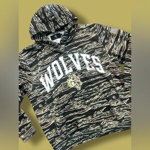 Darc Sport Wolves Camo  Hoodie Sweatshirt